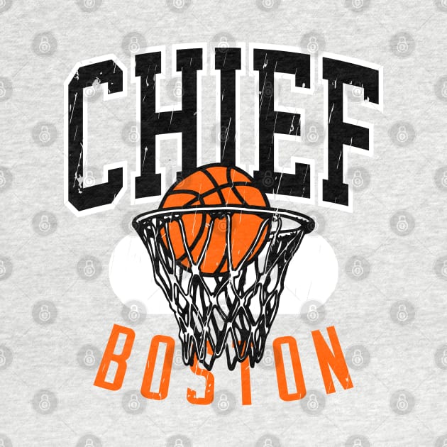 Vintage Boston 90's Basketball Shirt by funandgames